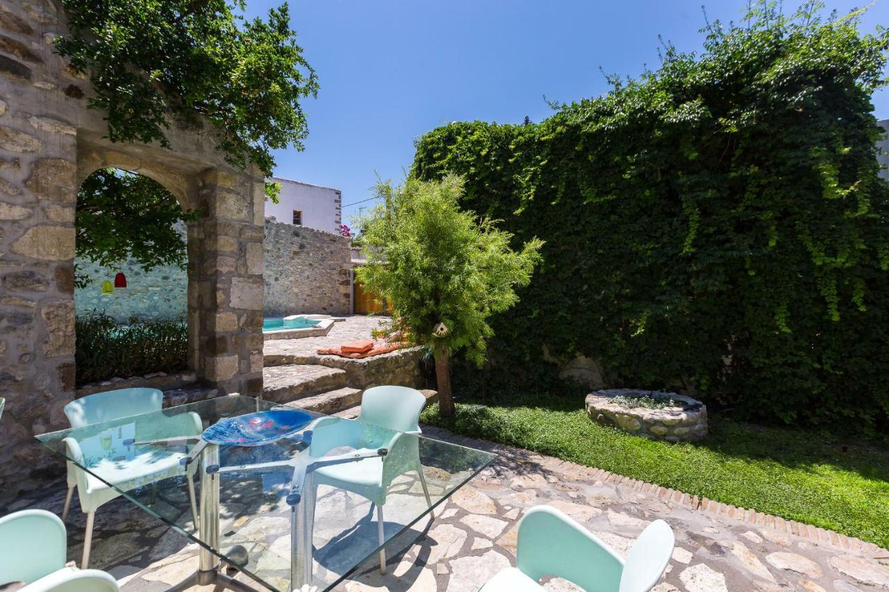 Muazzo Creta Stone House, Nature Escape With Pool, By Thinkvilla Pigi  Exterior photo